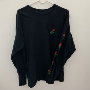 Black Rose Long Sleeve Sweater
